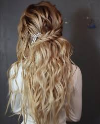 Divide your hair symmetrically from the middle of the head and make ponytails on both the side. 22 Half Up Wedding Hairstyles For 2020 Kiss The Bride Magazine