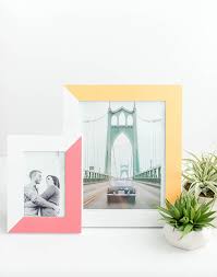 This diy picture frame is not only a simple project but makes for a beautiful homemade piece of decor or thoughtful gift idea. 14 Picture Frame Makeover Ideas Diy Your Way To Pretty Wall Art Curbly