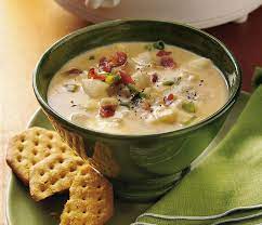 Slow Cooker Cheesy Potato Soup Recipe Cheesy Potato Soup Recipes Slow Cooker Potato Soup