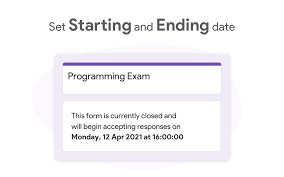 Timer For Google Forms
