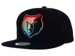 Memphis Grizzlies Nba Gradient Lines Snapback Cap