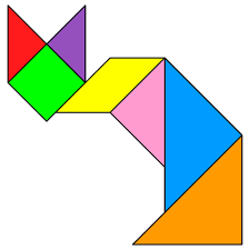 Tangram Grumpy Cat Tangram Solution 44 Providing Teachers And Pupils With Tangram Activities Ideias De Atividades Para Criancas Tangran Estude Matematica