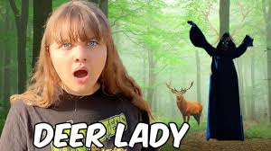 We SAW a DEER LADY in the WOODS?! The LEGEND of the DEER WOMAN 😵