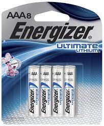 The capacity on these aaa's is about 1200mah under typical loads, so you're getting the best battery life that this size has to offer. Energizer Ultimate Lithium Aaa Pack Of 8 School Specialty Canada