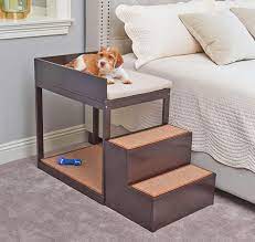 Well, unless you have an elevated bed for your dog, you are ignorantly causing the same nightmare to your pup! These Amazing Lofted Dog Beds Are Perfect For Pooches That Hog Your Bed Elevated Dog Bed Dog Bed Cute Dog Beds