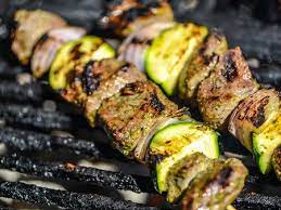 If 'teri' means 'shine,' and 'yaki' refers to grilling, then these chicken skewers are the poster children for teriyaki. Yogurt And Mint Marinated Lamb Skewers Recipe