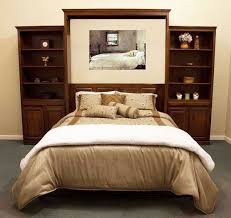 Modern Queen Size Murphy Wall Bed With Bookcase Schlafzimmer Bett Bett Ideen Schlafzimmer Fur Teenager