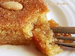Kalbelouz Gabelouze Recette Recettes De Cuisine Recette Gateau De Semoule