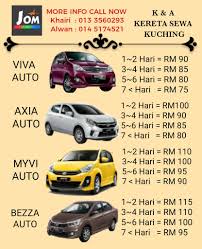 Alamat mayflower sewa kereta kuching. Http Jomcarrental C Kereta Sewa Kuching Jom Car Rental Facebook