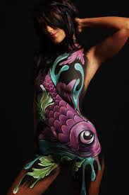 Camouflage Body Painting Vucut Boyama Vucut Sanati Gorsel Sanatlar