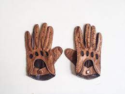 Vintage Motorcycle Gloves Brown Leather Motorcycle Gloves Leather Motorcycle Gloves Vintage Motorcycles