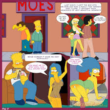 el los simpsons 1 Un :visita: de the.. en comicsporn.net