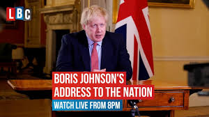 Prime minister boris johnson on how the conservative party will get us to build back better from coronavirus and how he will be leading a green industrial revolution. Boris Johnson S Address To The Nation On Coronavirus Restrictions Lbc Youtube
