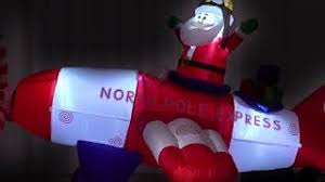 Search for results at sprask. 8 Foot Wide Christmas Inflatable Santa Claus Flying Airplane Blow Up Yard Decor Youtube