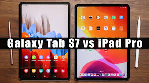 Samsung Galaxy Tab S7 Vs Ipad Pro Full Comparison Youtube