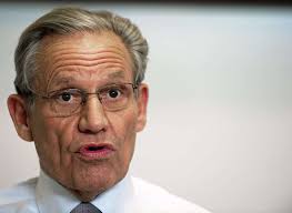 How old is Bob Woodward and what books has he written?
