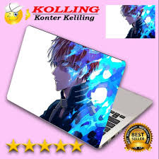 Stiker label bentuk bulat dapat menonjolkan logo toko kamu. Stiker Laptop Anime Inspirasi 11 12 14 15 Inch Garskin Laptop Skin Cover Shopee Indonesia