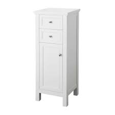 Home Decorators Collection Gazette 16 In W X 14 In D X 42 In H Linen Cabinet In White Gawf1642d Bathroom Floor Cabinets Linen Storage Cabinet Slim Bathroom Storage Cabinet
