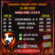 Prediksi Toto Macau Hari Ini Selasa 21 Juli 2020 Di 2020 Sydney Hoki Singapura