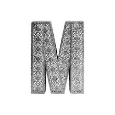 We did not find results for: Alphabet Wall Decor Letter M Pierced Metal Design Large Silver Benzara