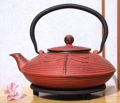 Trivet Cast Iron Sunset Red Dragonfly Tetsubin Teapot Kettle 0 8 Litre Japanese Style 2309 P Gif 650 558 Pixels Cast Iron Tea Pot Tea Pots Mini Tea Set