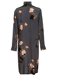 Best Price On The Market At Italist Dries Van Noten Dries Van Noten Rose Print Dress