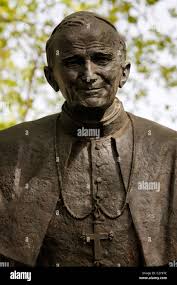 Pope john paul statue rome hi-res stock photography and images