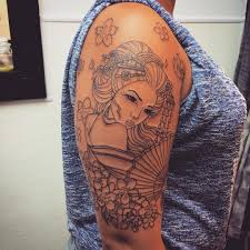 Click the thumbnails for big versions of the designs. 50 Japanese Geisha Tattoo Meaning And Designs Geisha Tattoo Japanese Geisha Tattoo Geisha Tattoo Design