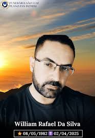 Plantão Os Cobras da Notícia. Senhor Willian Rafael da Silva, 42 anos.