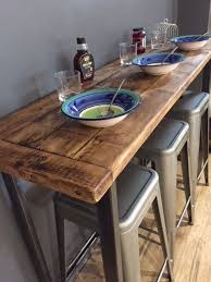 breakfast bar table / bistro table made