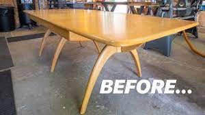 Check spelling or type a new query. Heywood Wakefield Wishbone Dining Table Restoration Mid Century Modern Furniture Youtube