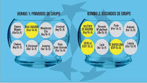 La champions league iniciará este martes con el partido entre el paris saint germain y el barcelona, uno de los encuentros más esperados. Asi Quedan Los Bombos Del Sorteo De Octavos De La Champions