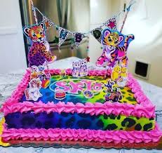 Lisa Frank Birthday Cake Lisa Frank Birthday Party Leopard Birthday 30th Birthday Decorations