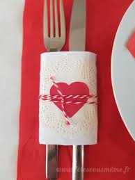 Decoration De Table Saint Valentin Diy Fetes Vous Meme Saint Valentin Diy Saint Valentin Decoration De Table
