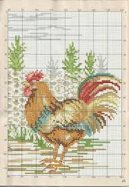 1 x pattern in color blocks 1 x pattern in color symbols. Pin By Aparecida Alves Batista On Cross Stitch Birds Animals Chicken Cross Stitch Rooster Cross Stitch Cross Stitch Bird