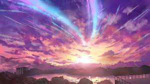 This anime was not made by me. Sky Your Name Wallpaper 1920x1080