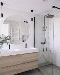 Granite brings a touch of luxury into the room. Light Wood Black Hardware Compliment Bathroom Design Trends Latest Bathroom Designs Bathroom Interior Design