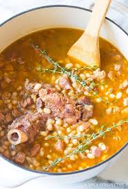 Cheesy Leftover Ham And Rice Casserole Noon Prop 8 Ham Bone Soup Recipes Bean Soup Recipes Ham Bone Recipes