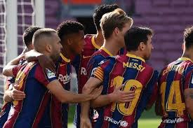 After a dangerous huesca attack, riqui puig and francisco trincão are on the. Link Live Streaming Huesca Vs Barcelona Messi Kembali Coutinho Menepi Halaman All Kompas Com