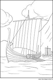 Wikinger Schiff Malvorlagen Und Ausmalbilder Fur Kinder