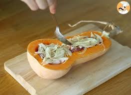 calabaza butternut rellena de queso receta petitchef recette courge recette butternut