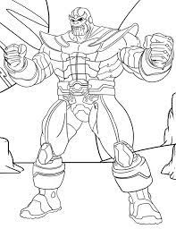 Created by the writer and artist jim starlin, the character first appeared in the invincible iron man # 55 (february 1973). Thanos Coloring Pages Free Printable Coloring Pages For Kids