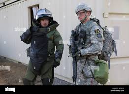 U.S. Army Spc. Mitchell Fromm, assigned to 428th Engineer Company and is  representing U.S. Army Reserve Command, participates in an Improvised  Explosive Device lane as part of the 2013 Army Best Warrior
