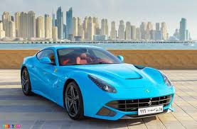 Gallery Baby Blue Ferrari F12 In Dubai Motorward Ferrari F12 Ferrari Baby Blue