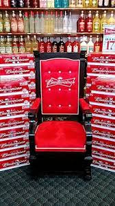 Budweiser Chair At Broadway Liquor Pekin Illinois D Budweiser Liquor Pekin Illinois
