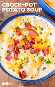 Crock Pot Potato Soup Is Good For The Soul Recipe Potato Soup Crock Pot Crock Pot Potatoes Slow Cooker Soup