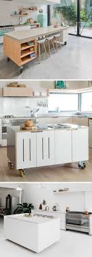 8 examples of kitchens with movable