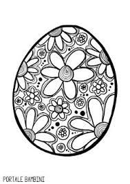 Disegni Di Uova Di Pasqua Da Stampare E Colorare Gratis Portale Bambini Uova Di Pasqua Pagine Da Colorare Mandala Pasqua