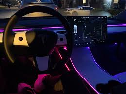 This is a video on interior mods and accessories for tesla model 3. Rgb Tesla Model 3 May Be The Most Severe Mod Yet Techau