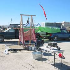 Burning Man Skills Man Shower Burning Man Burning Man 2015